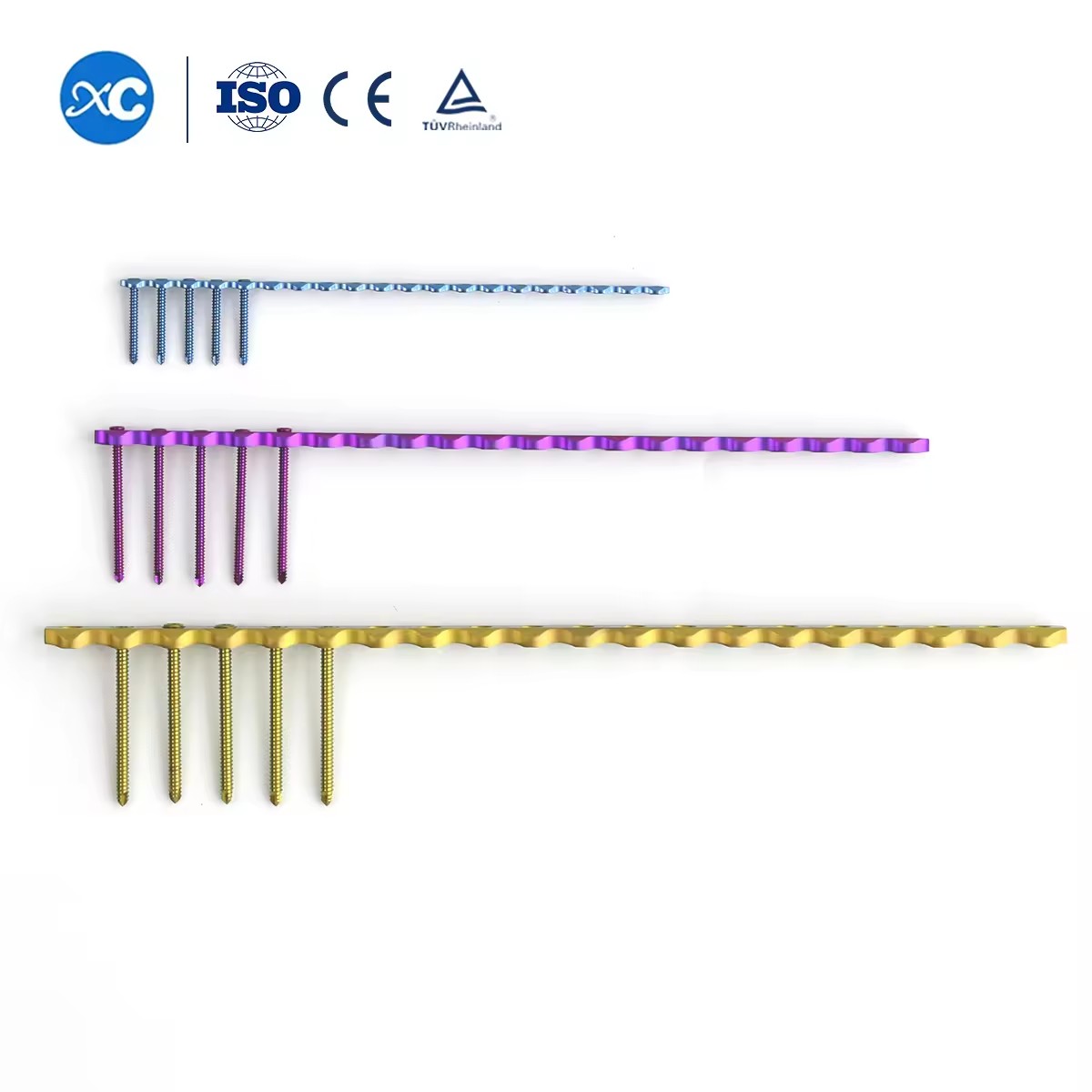 Ветеринарный ортопедический титановый имплантат системы ALPS, фиксирующая пластина для перелома кост