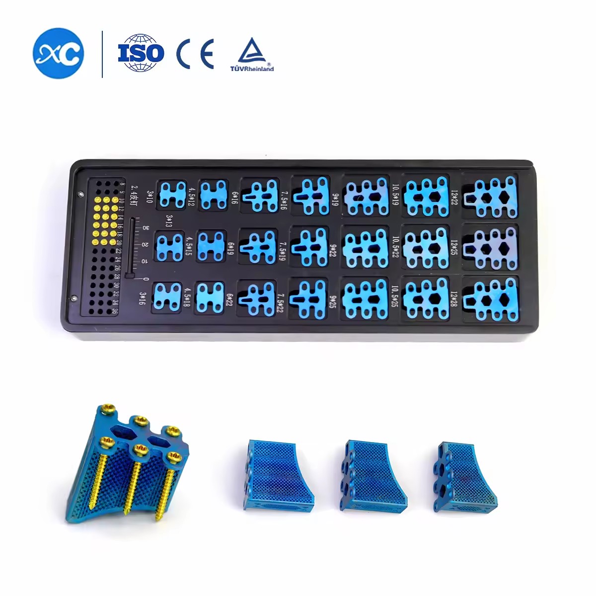 Клиновая клетка TTA для ветеринарных ортопедических хирургических имплантатов tta Титановый набор ин